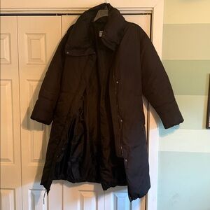 Old Navy Puffer Coat- one in Black, one in Beige